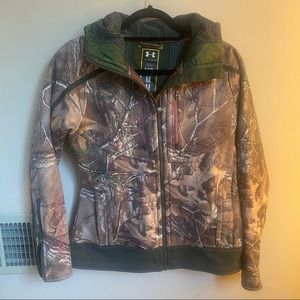 Under armour camo jacket